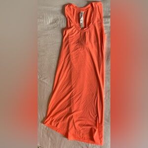Fabletics Bright Orange Maxi Skirt
